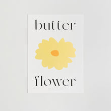 Load image into Gallery viewer, A4 Flower Poster - BUTTER
