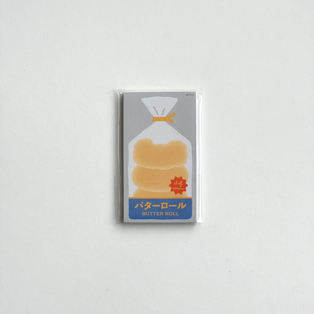 Butter Roll Mini Memo Pad