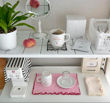 Load image into Gallery viewer, Waffle Tea Set - STRIPE
