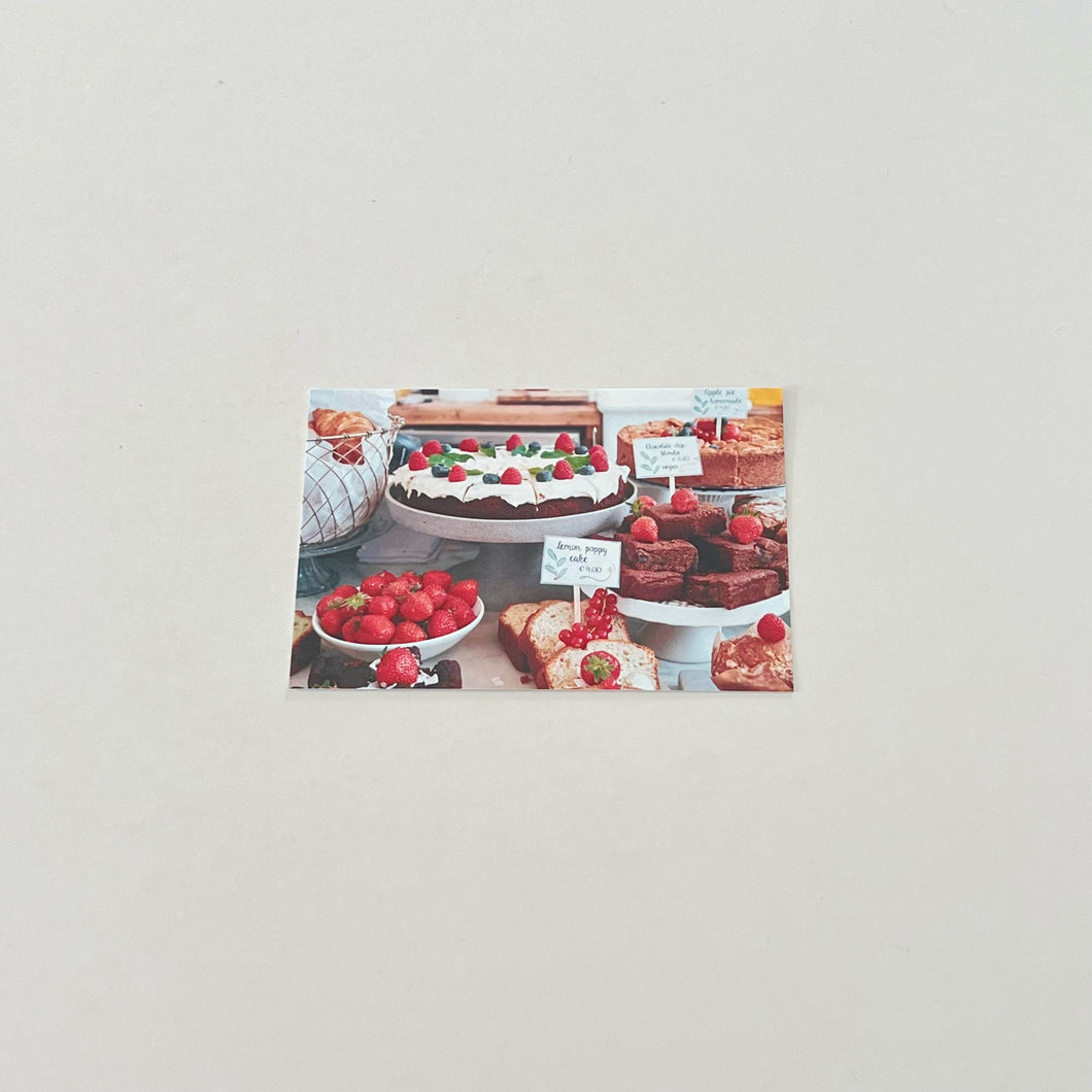 Cake Shop Postcard